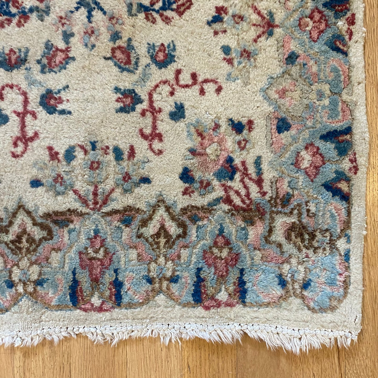 Vintage Rug, 1' 11 x 3' Cream