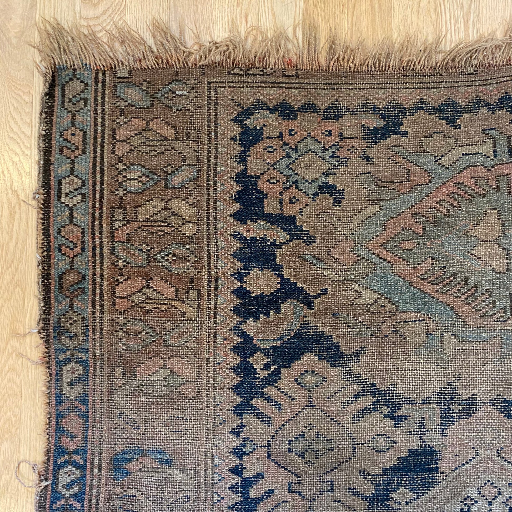 Vintage Rug, 3' 7 x 6' 1 Blue - Jessie's Oriental Rugs