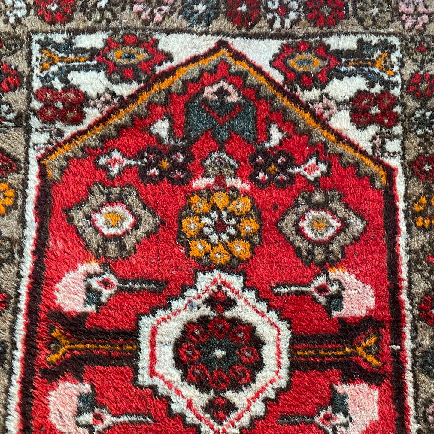 Vintage Rug, 1' 11 x 2' 10 Red