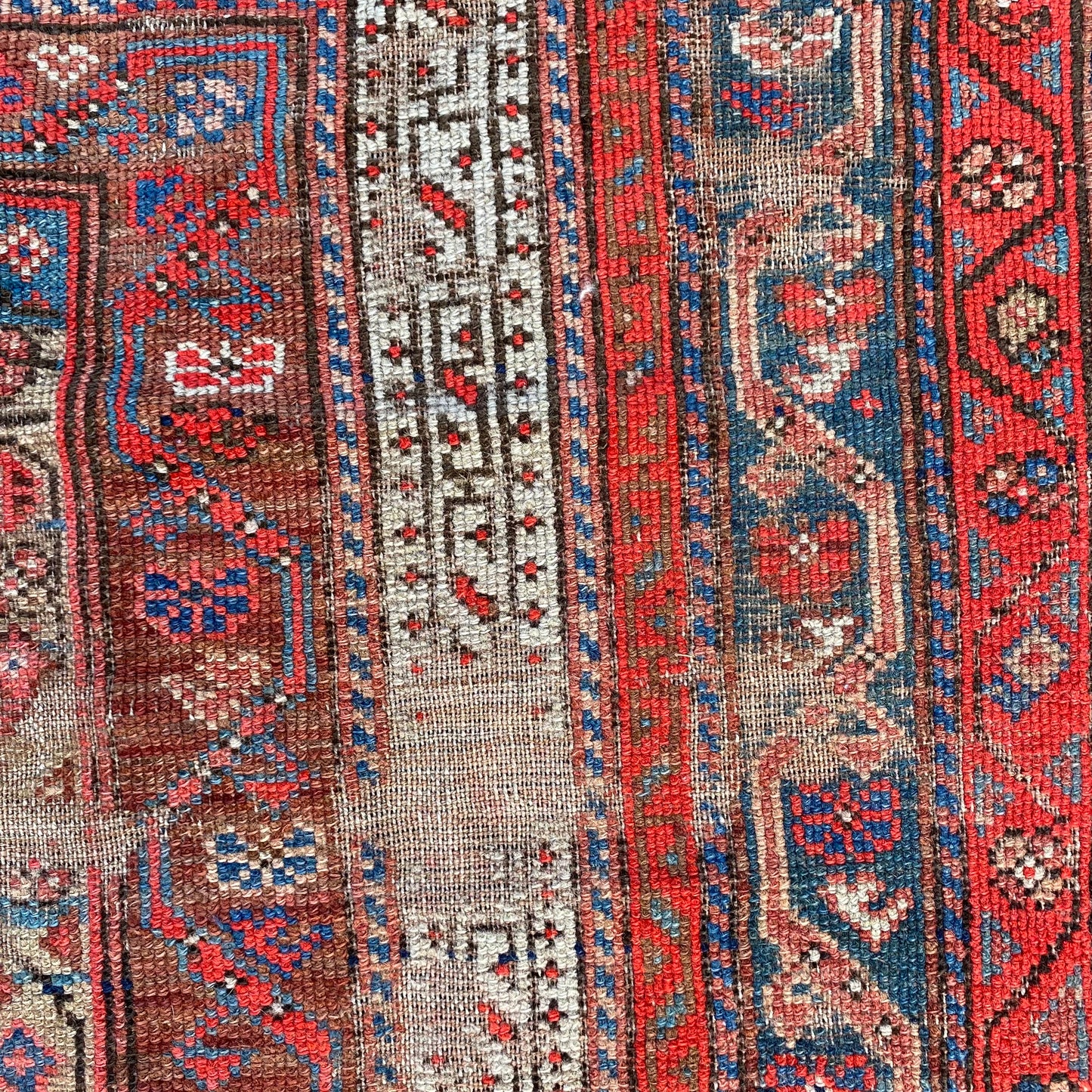 Vintage Rug, 4' 8 x 6' 9 Blue