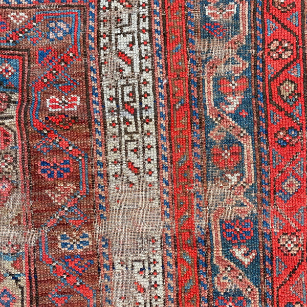 Vintage Rug, 4' 8 x 6' 9 Blue