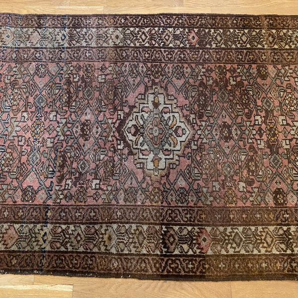 Vintage Rug, 3' 4 x 6' 5 Red