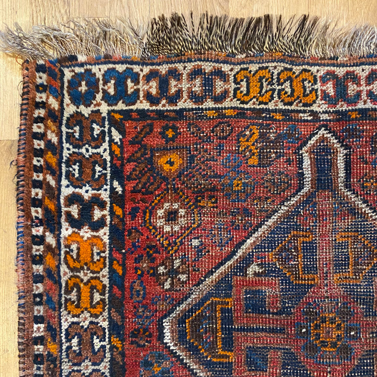 Vintage Rug, 2' 10 x 4' 3 Terracotta