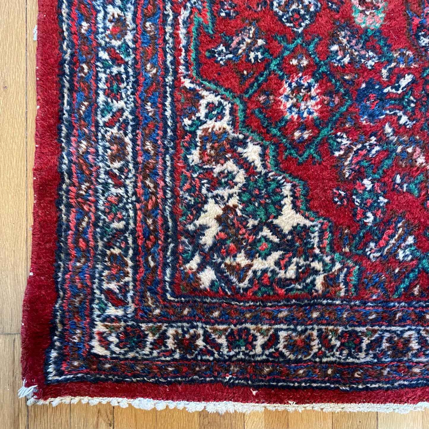 Vintage Rug, 3' 6 x 5' 3 Red