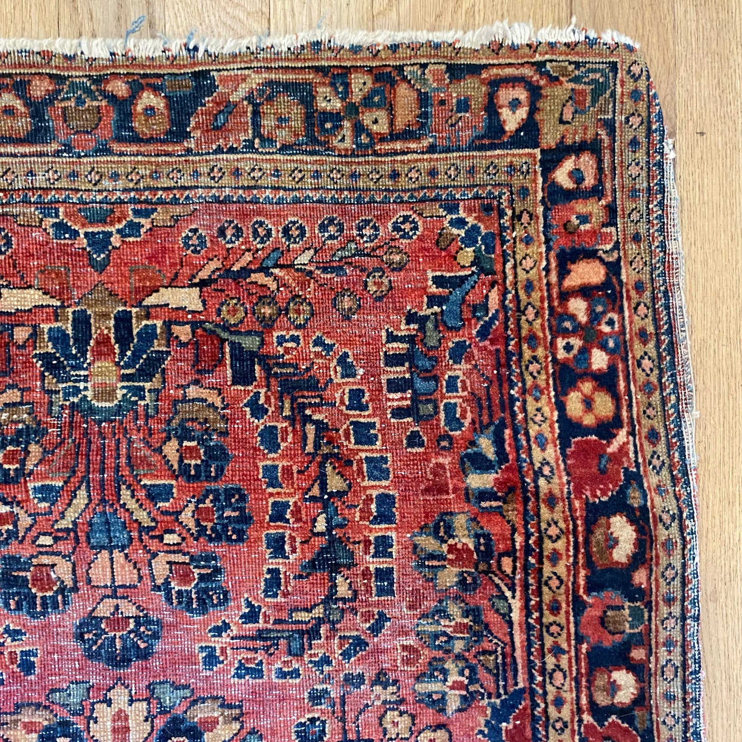Vintage Rug, 2' 2 x 4' Pink