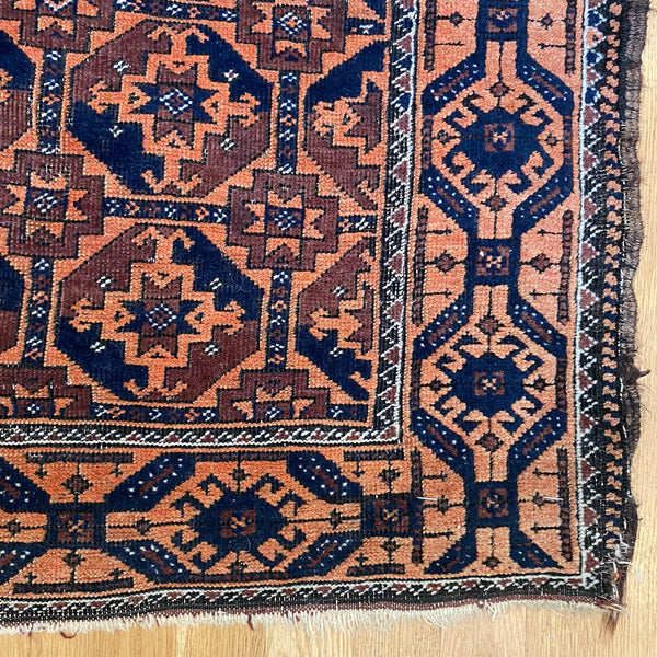 Vintage Rug, 2' 11 x 5' 9 Brown