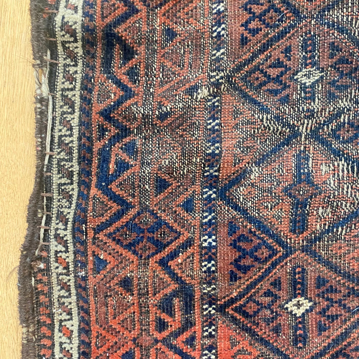 Vintage Rug, 3' 1 x 5' 7 Blue