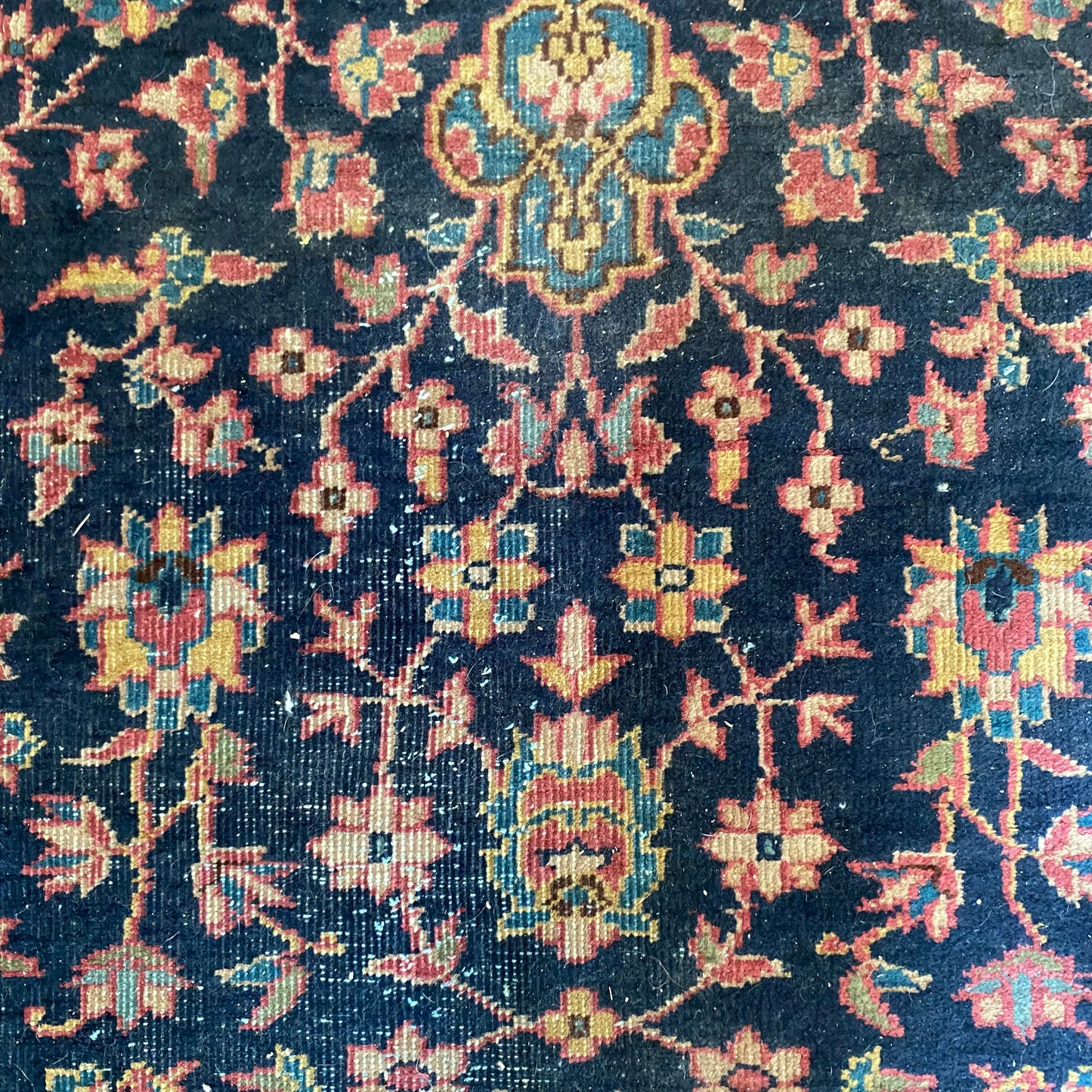 Vintage Rug, 4' x 6' 11 Blue
