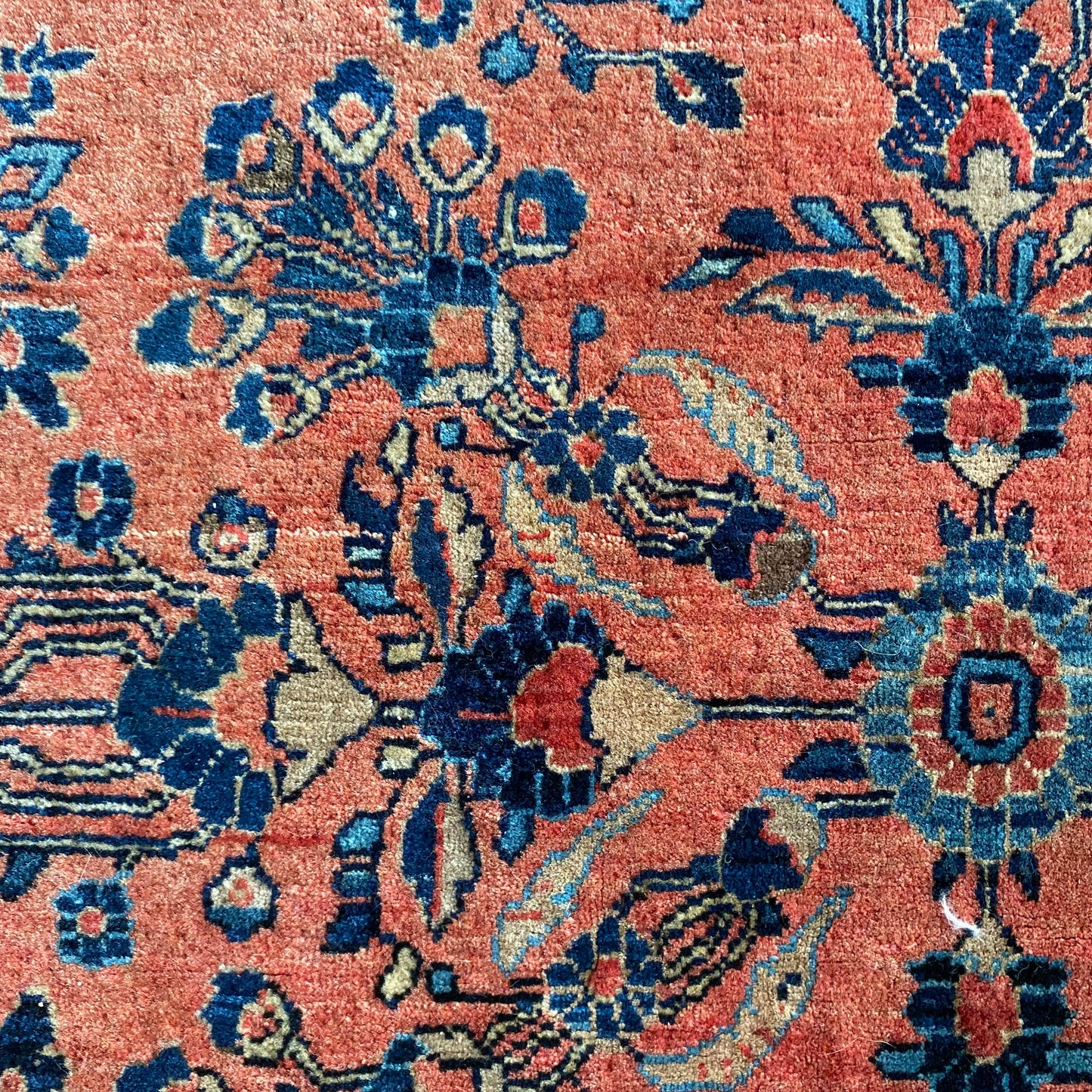 Vintage Rug, 3' 5 x 5' 2 Pink