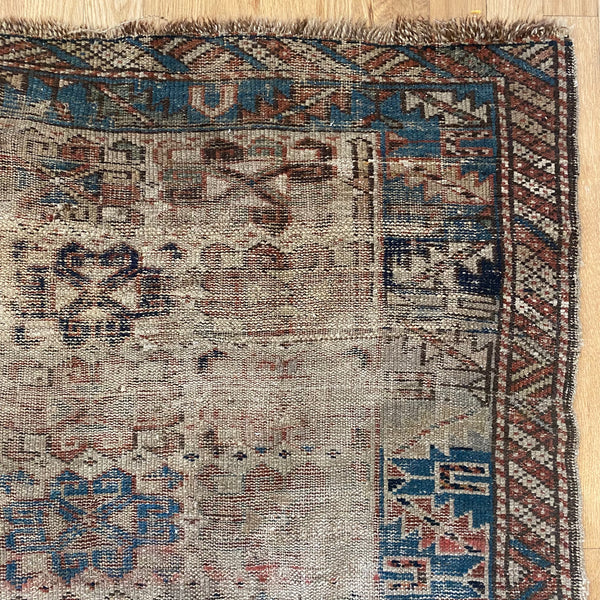 Antique Rug, 3' 2 x 5' 1 Beige