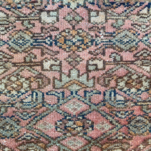 Vintage Rug, 3' 4 x 6' 5 Red