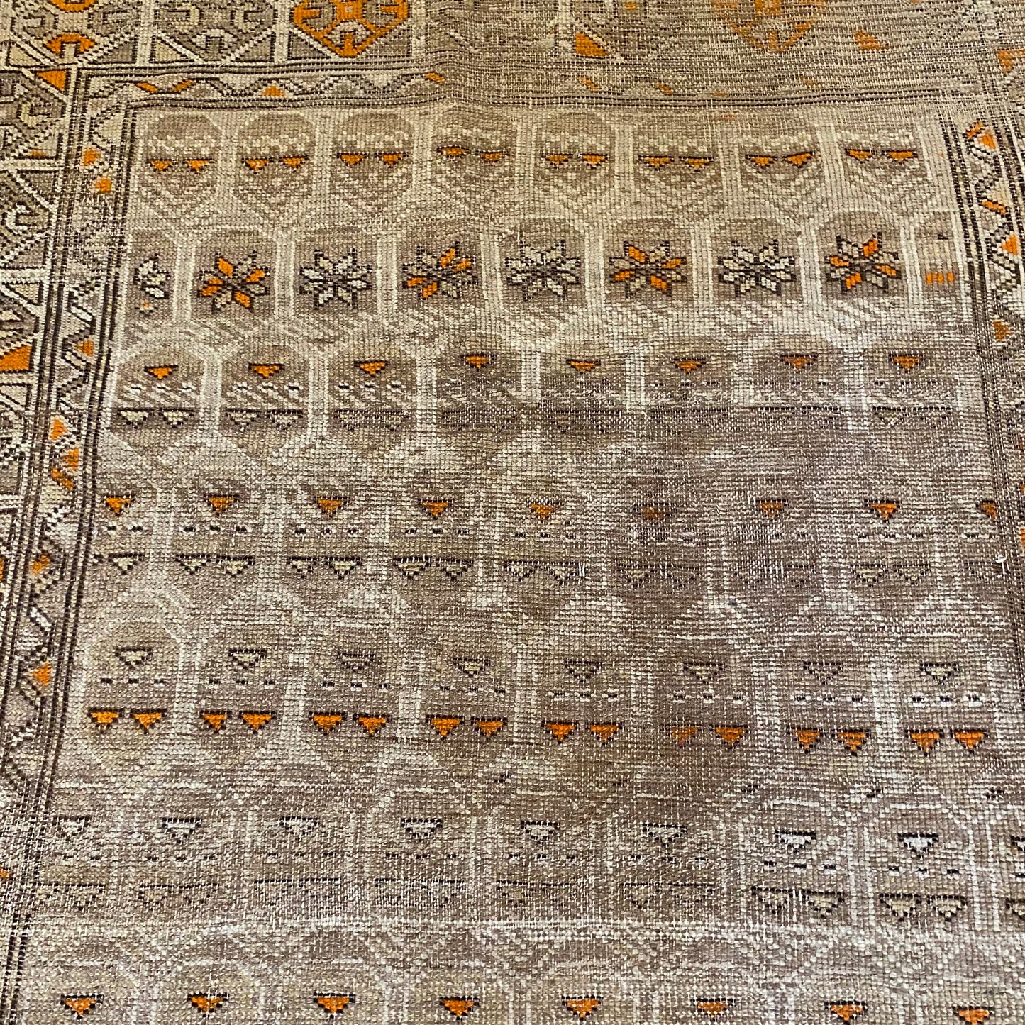 Antique Rug, 3' 10 x 5' 2 Beige