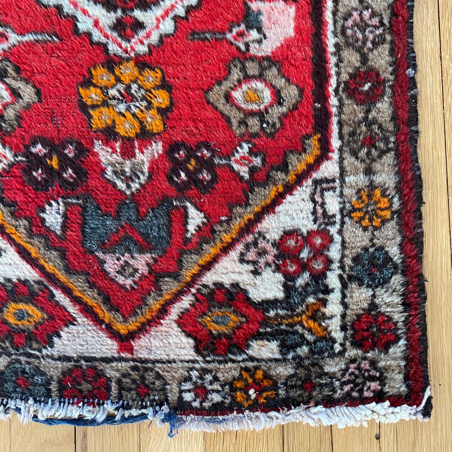 Vintage Rug, 1' 11 x 2' 10 Red