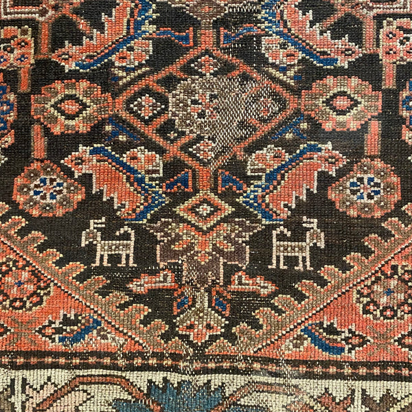 Vintage Rug, 3' 7 x 6' 4 Brown