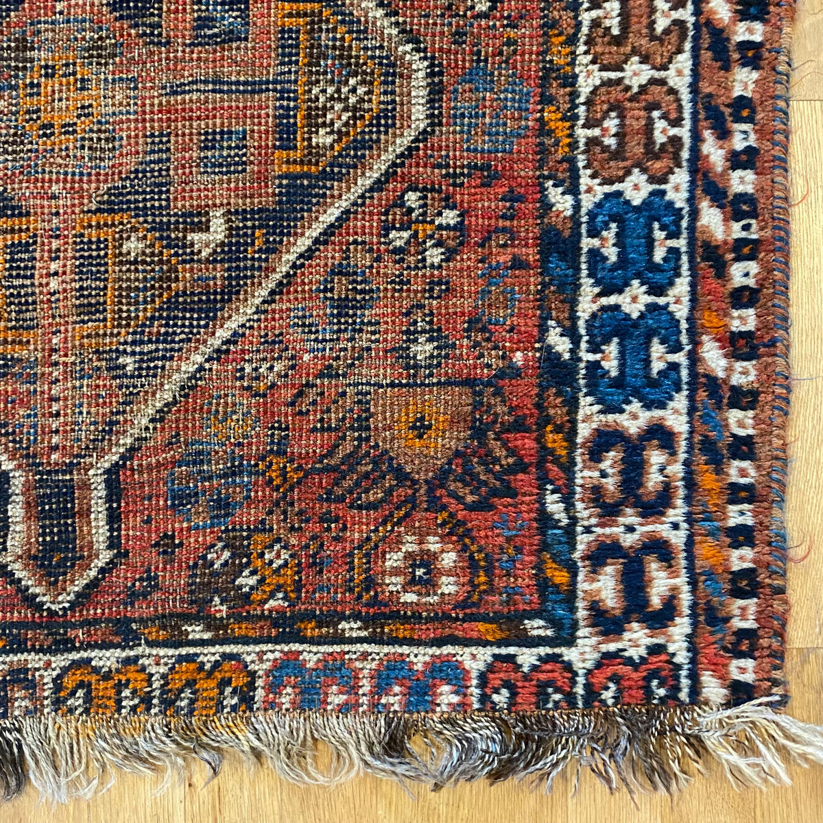 Vintage Rug, 2' 10 x 4' 3 Terracotta