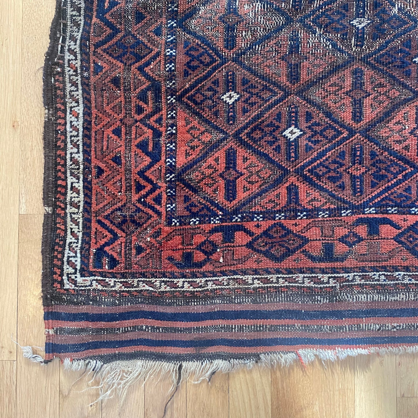 Vintage Rug, 3' 1 x 5' 7 Blue