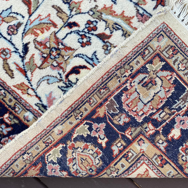 Vintage Rug, 4' 1 x 7' 6 Cream