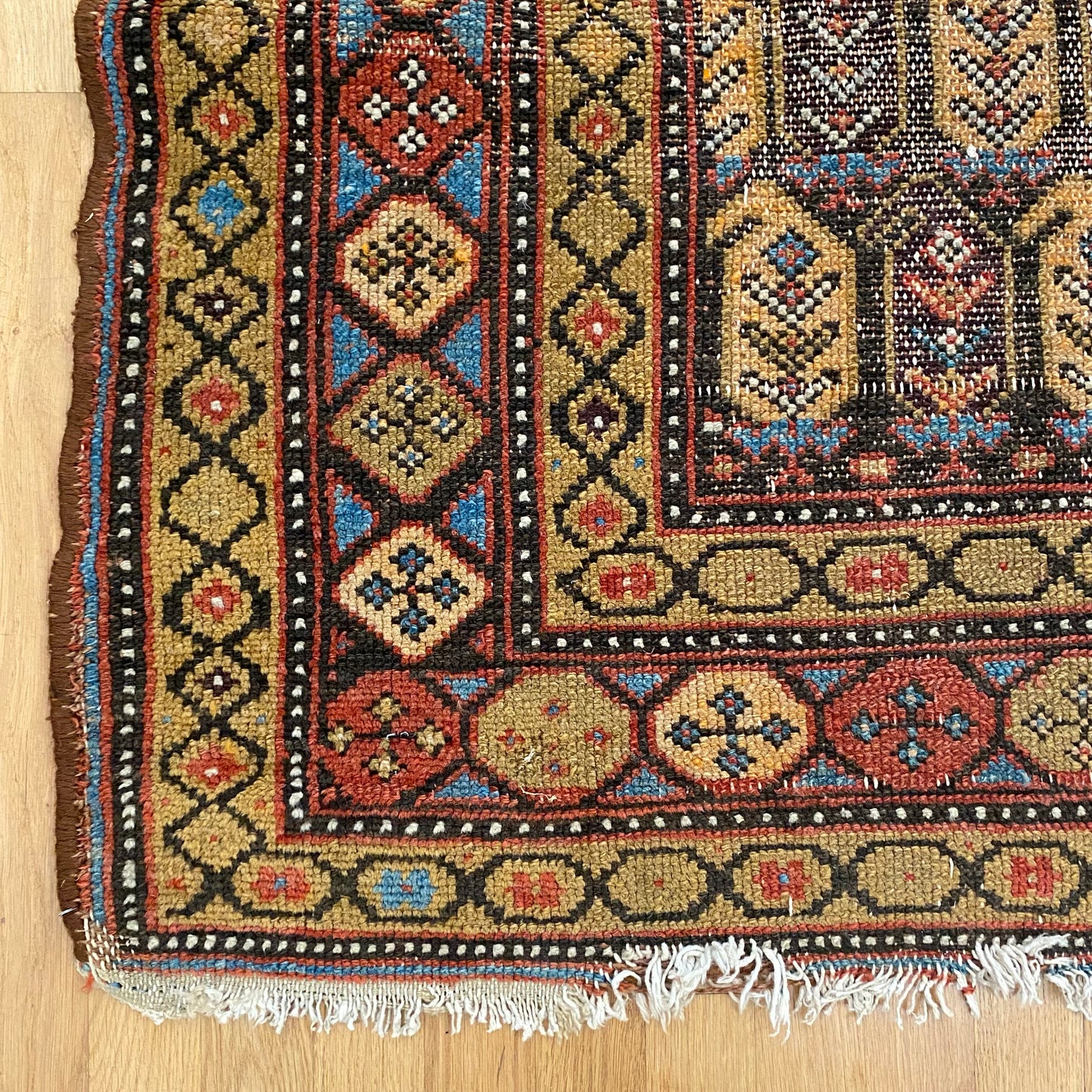 Vintage Rug, 3' 5 x 7' Brown