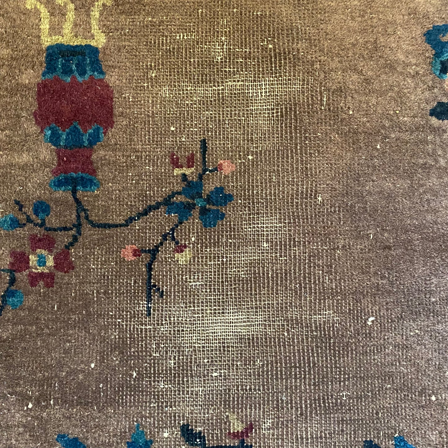 Vintage Rug 3' x 4' 10 Grey