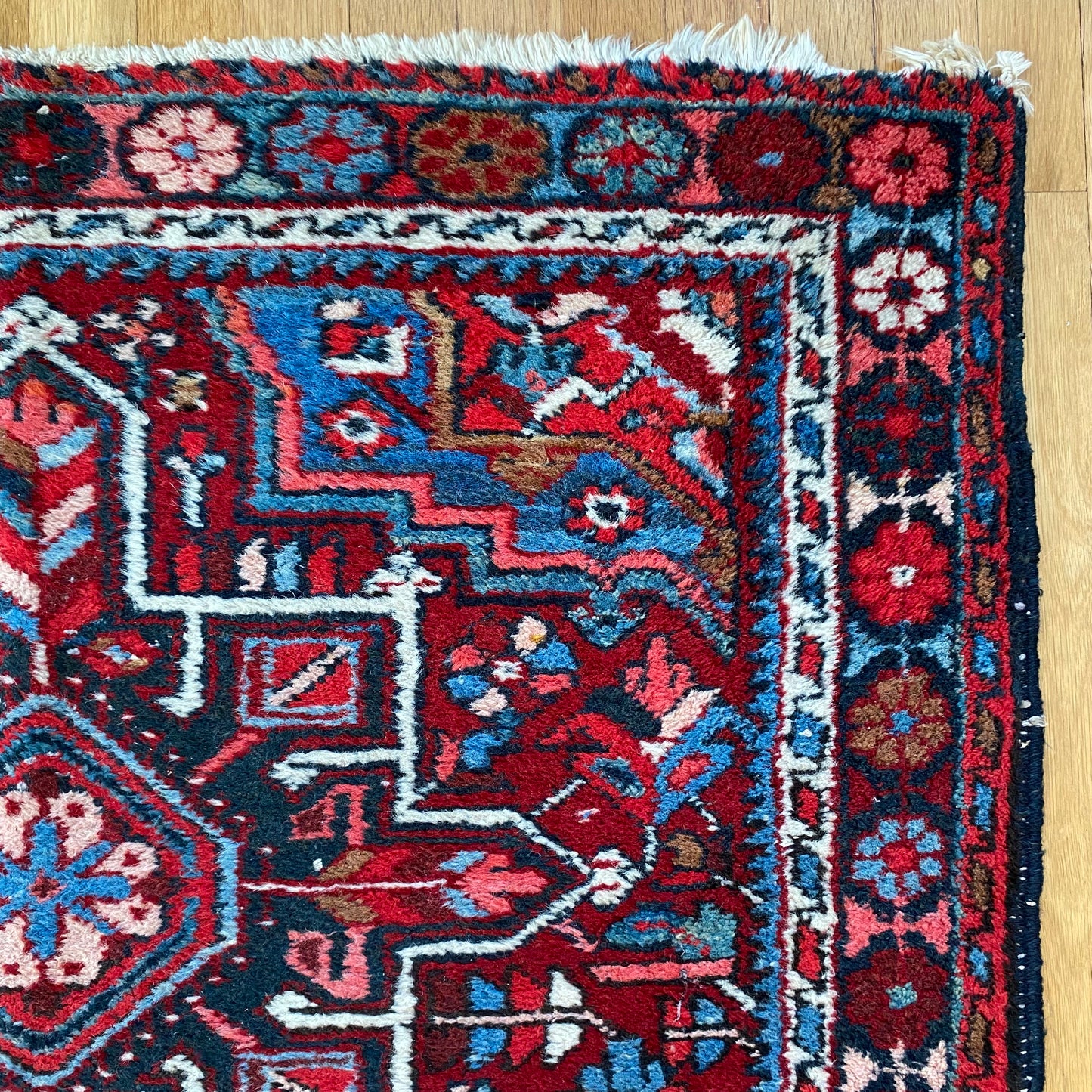 Vintage Rug, 3' 7 x 6' 3 Red