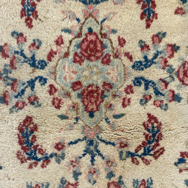 Vintage Rug, 1' 11 x 3' Cream