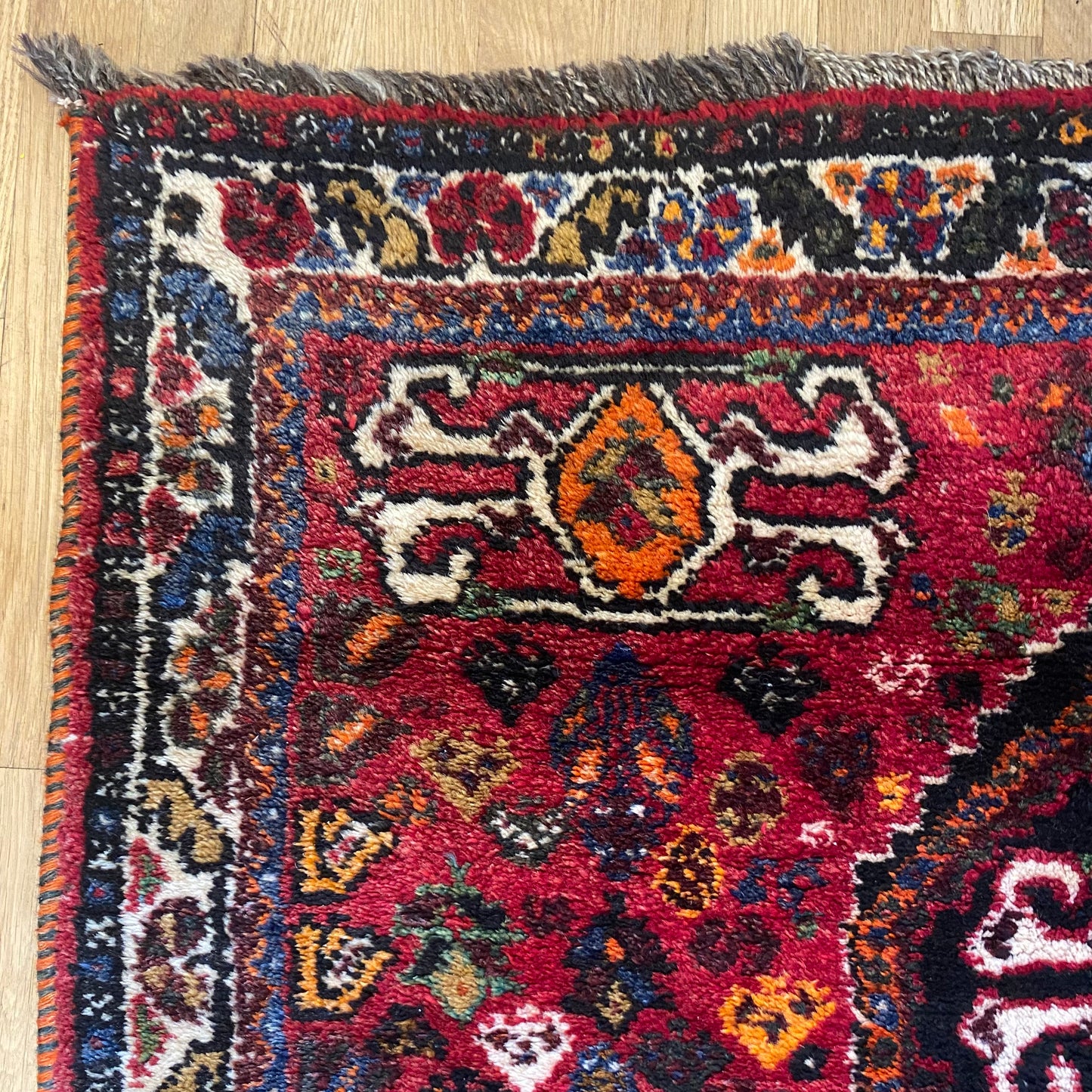 Vintage Rug, 3' 11 x 5' Red