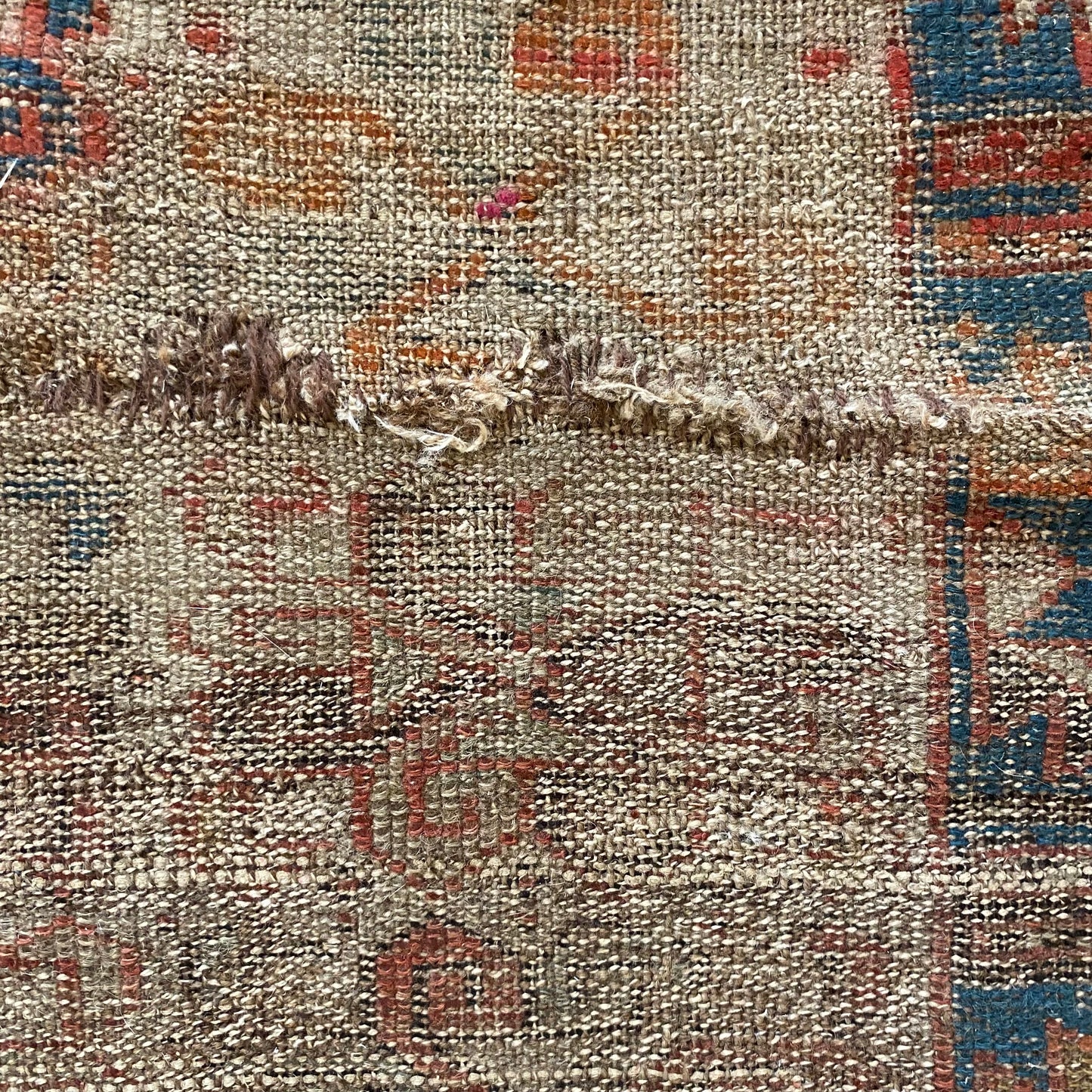 Antique Rug, 3' 2 x 5' 1 Beige