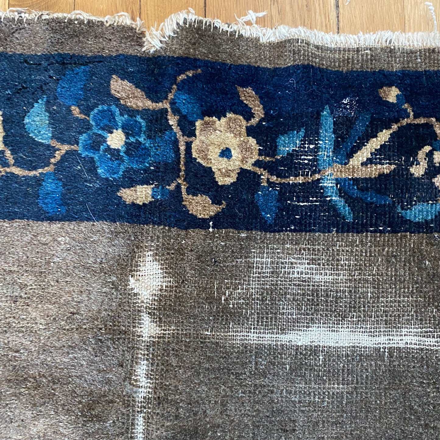 Peking Chinese Rug, 3' 2 x 5' 9 Vintage Grey