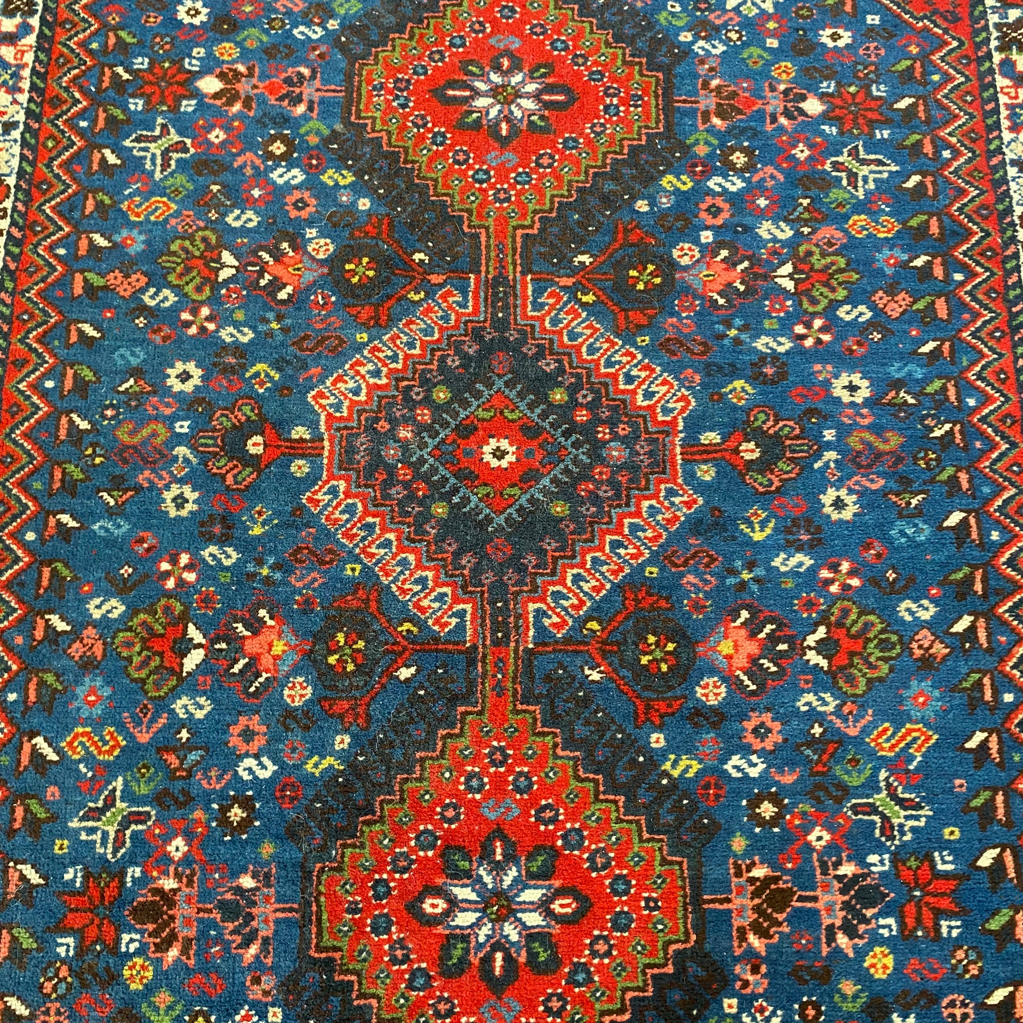 Vintage Rug, 2' 9 x 4' 3 Blue – Jessie's Oriental Rugs