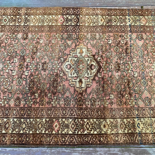 Vintage Rug, 3' 4 x 6' 5 Red