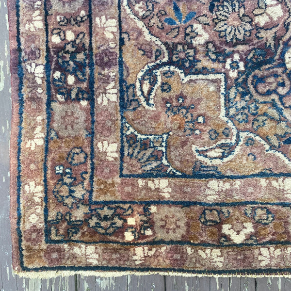 Vintage Rug, 3' 1 x 4' 9 Grey