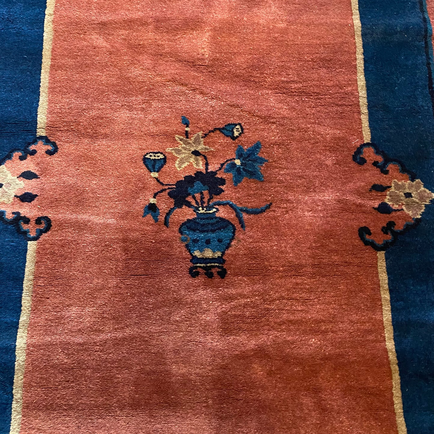 Chinese Rug, 3' 2 x 5' 9 Vintage Magenta