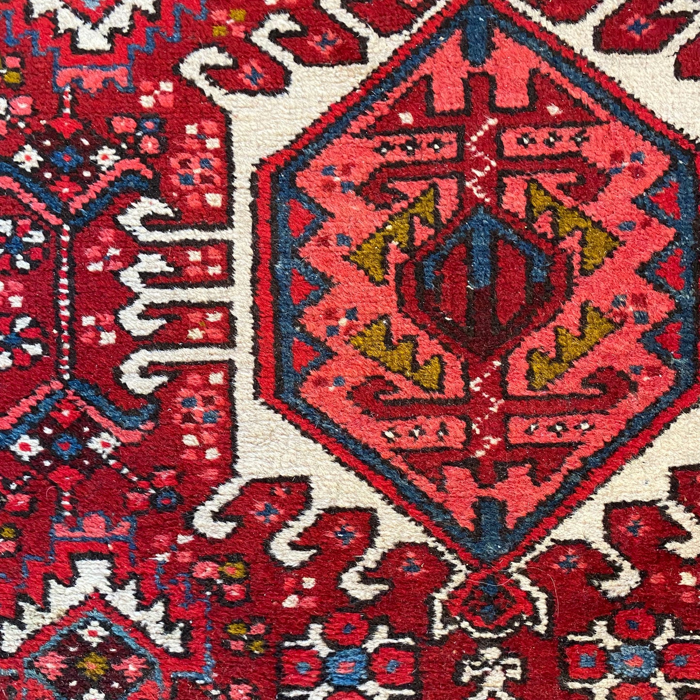 Vintage Rug, 2' 4 x 3' 11 Red