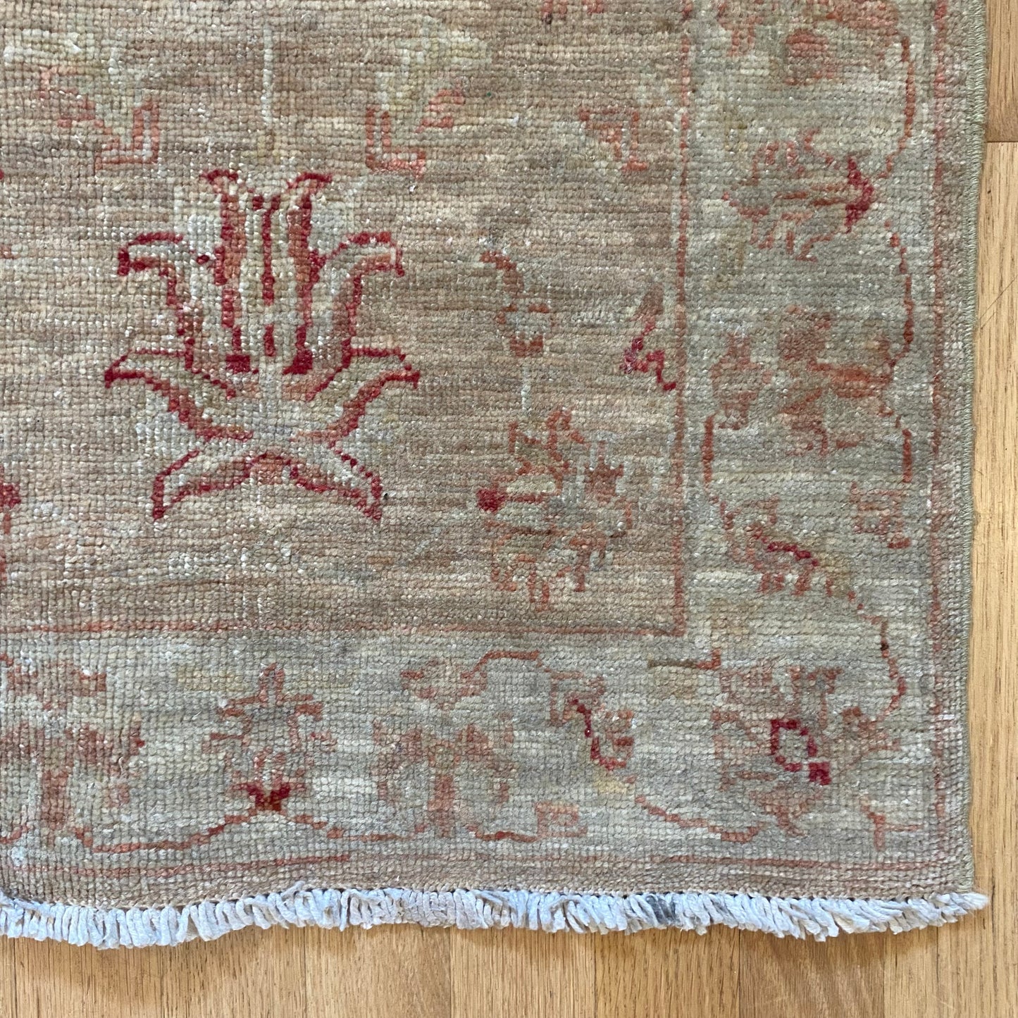 Vintage Rug, 1' 11 x 3' Beige