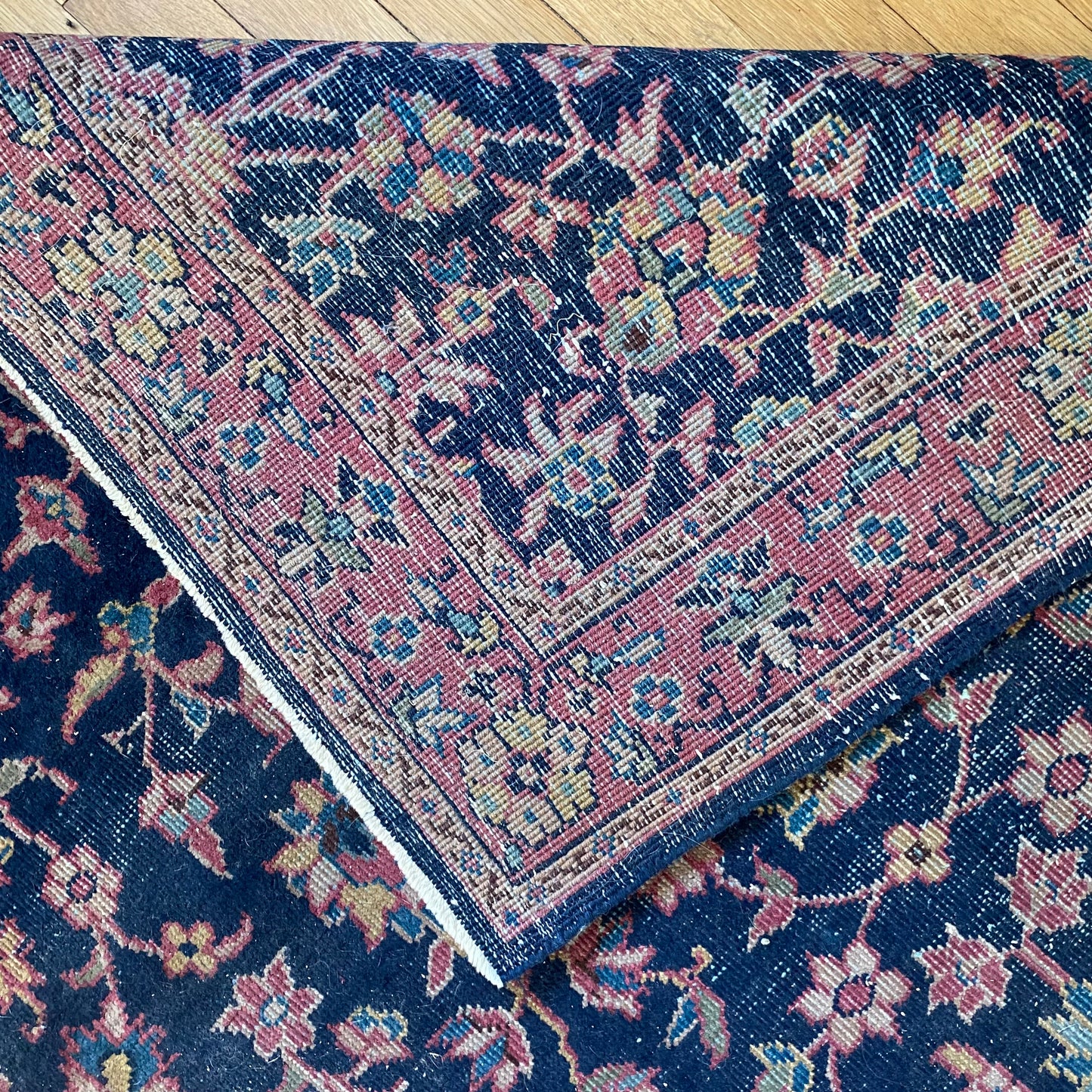 Vintage Rug, 4' x 6' 11 Blue
