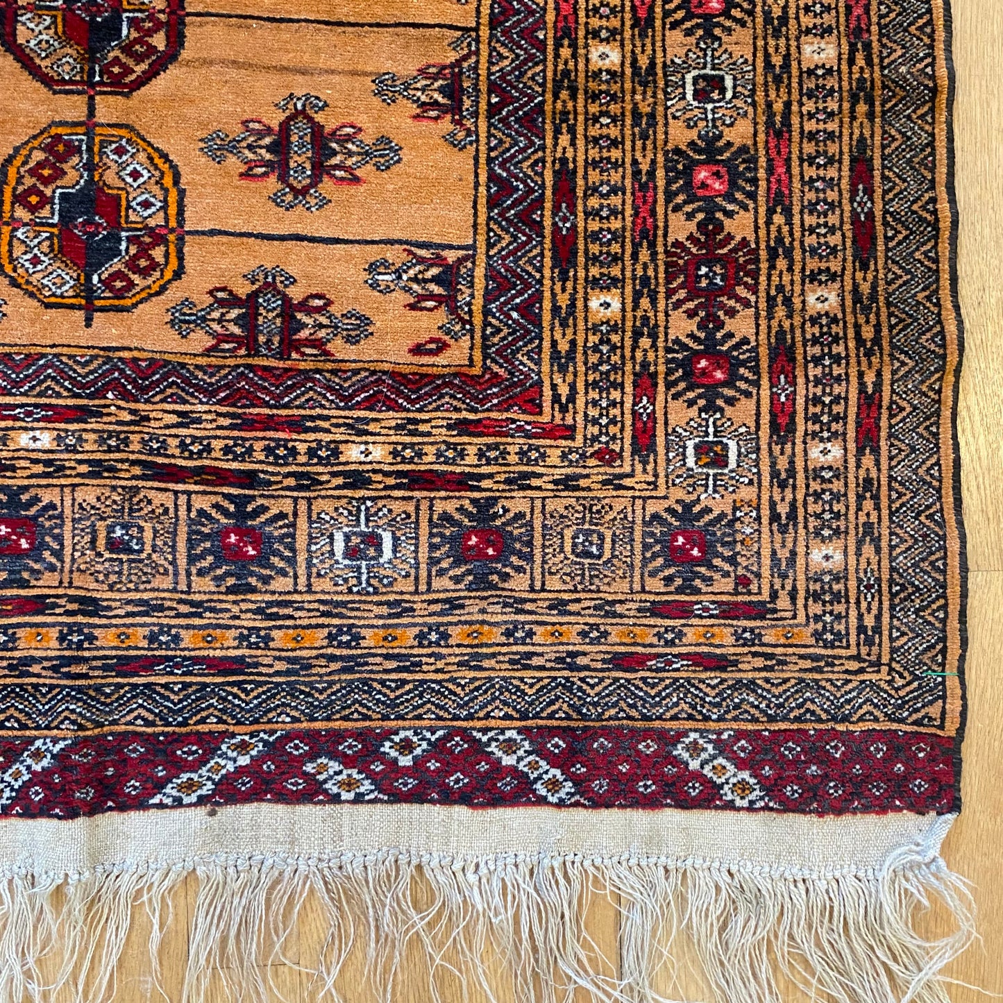 Vintage Rug, 3' x 4' 7 Gold