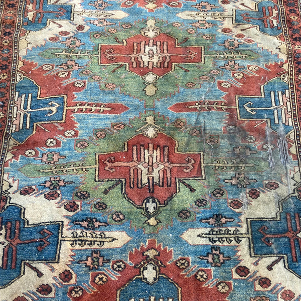 Vintage Rug, 5' 9 x 7' 4 Blue