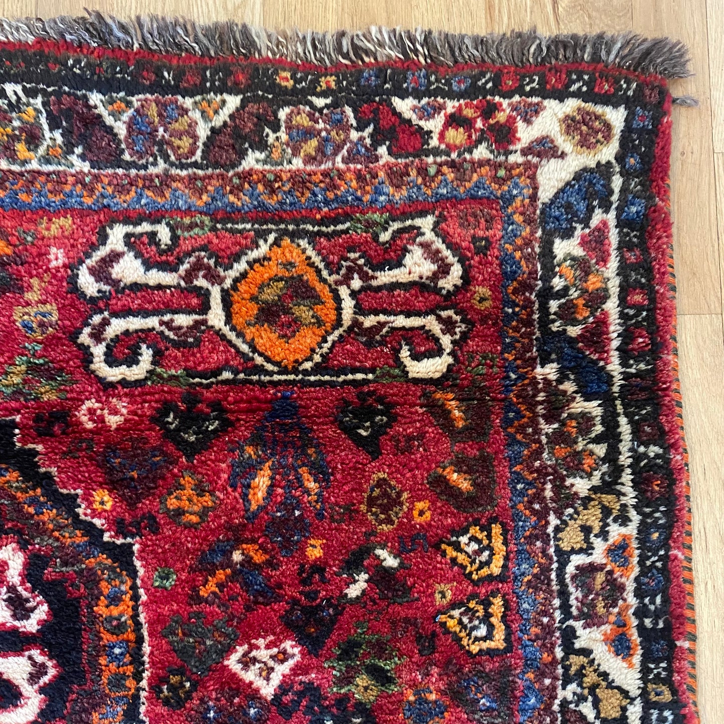 Vintage Rug, 3' 11 x 5' Red