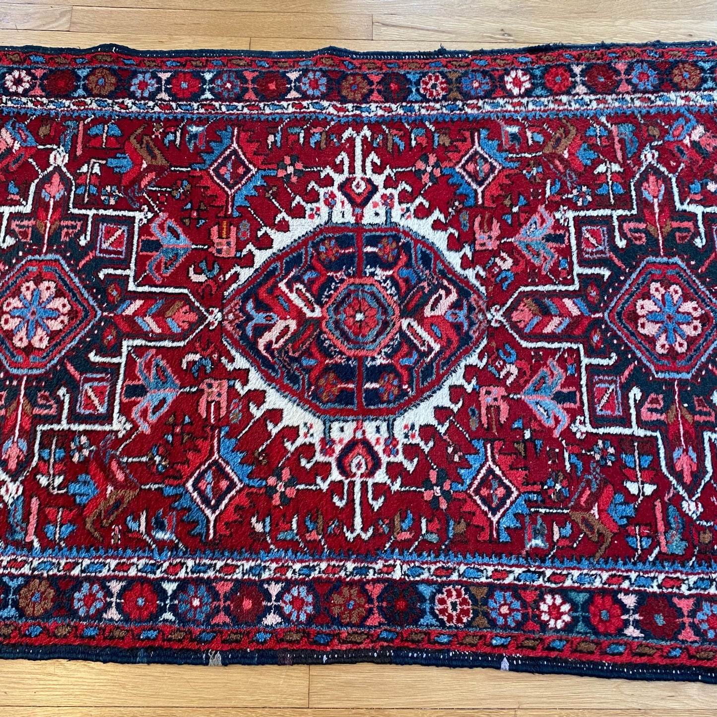 Vintage Rug, 3' 7 x 6' 3 Red