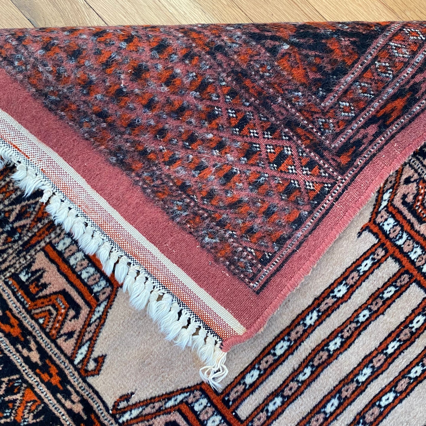 Vintage Rug, 2' 6 x 4' 6 Tan