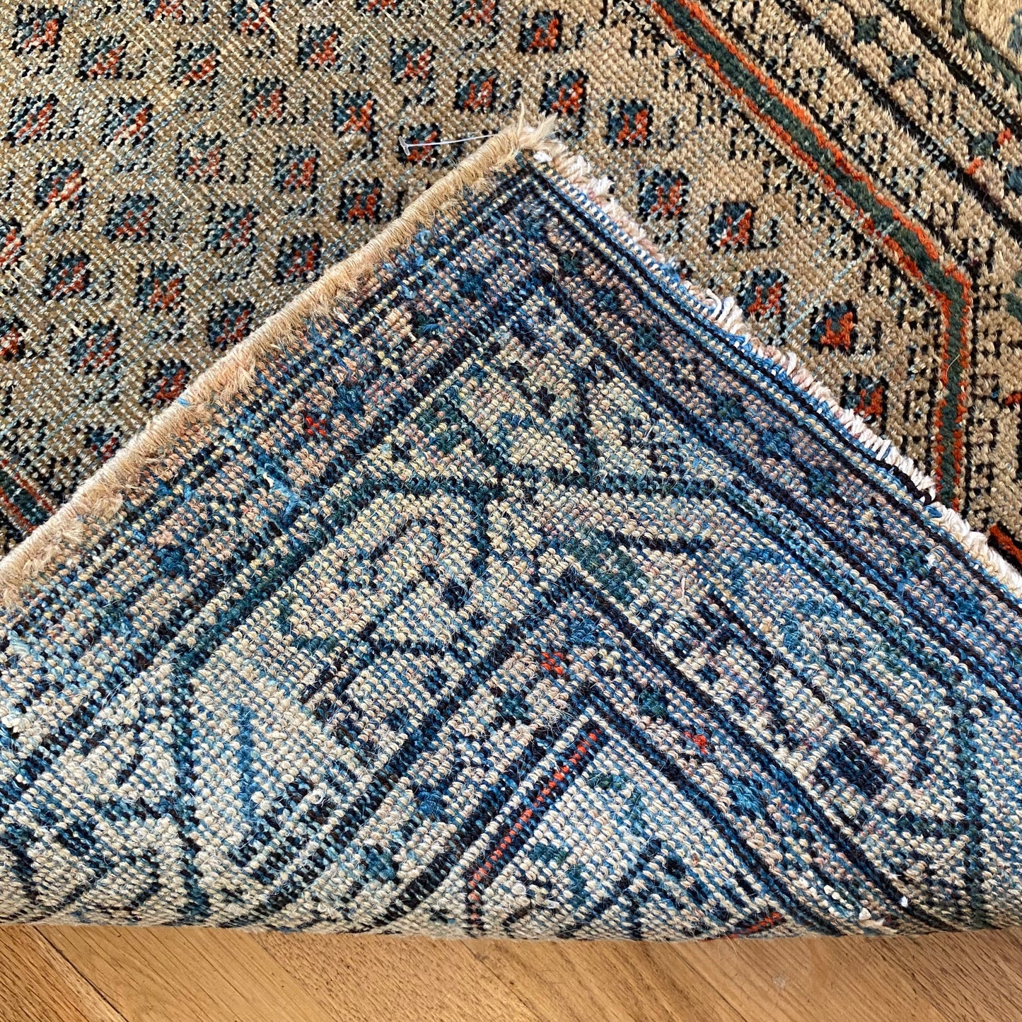 Persian Serabend Rug, 2' 6 x 4' 2 Cream Vintage