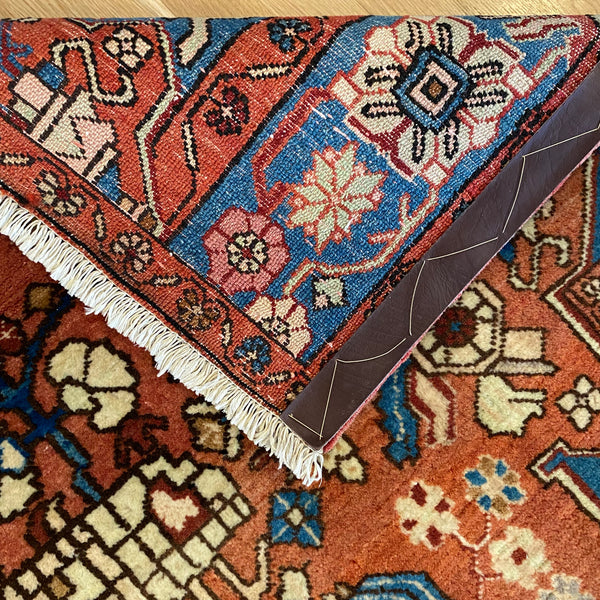 Vintage Rug, 2' 8 x 4' Red