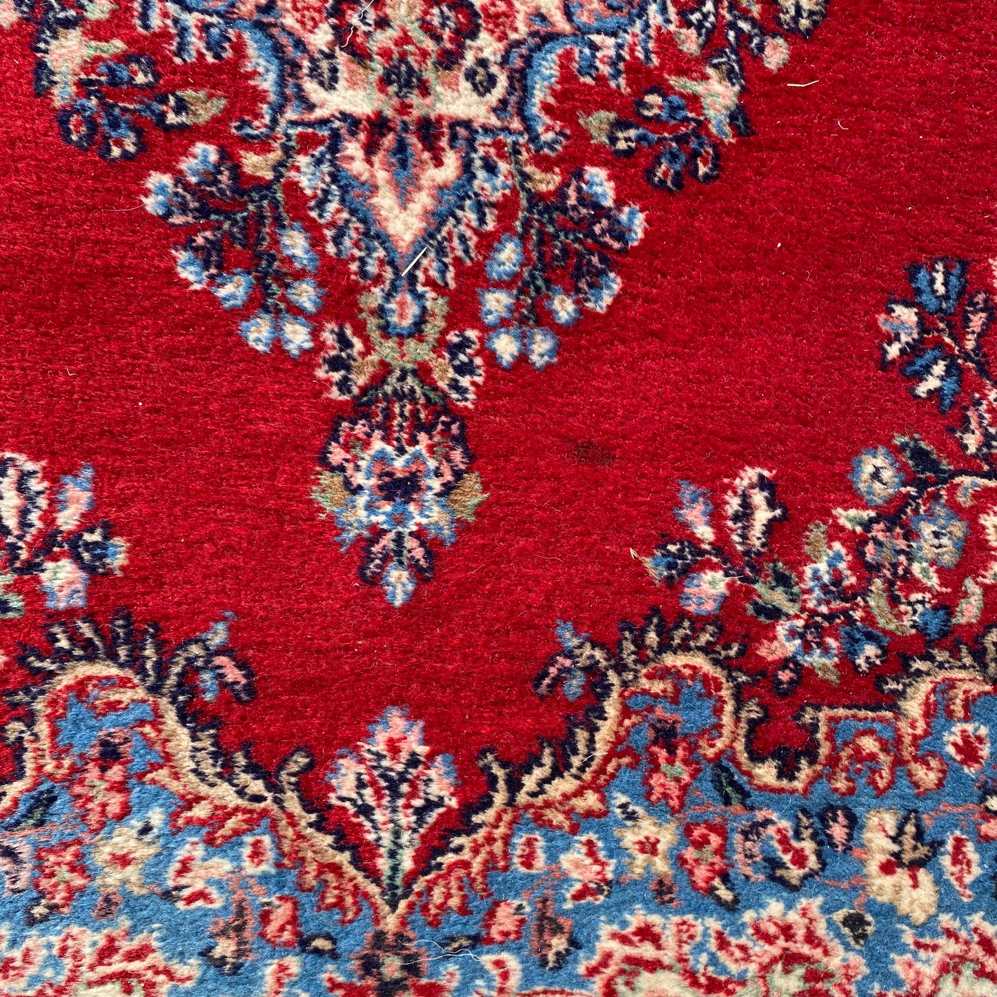 Vintage Rug, 5' 3 x 6' 2 Red