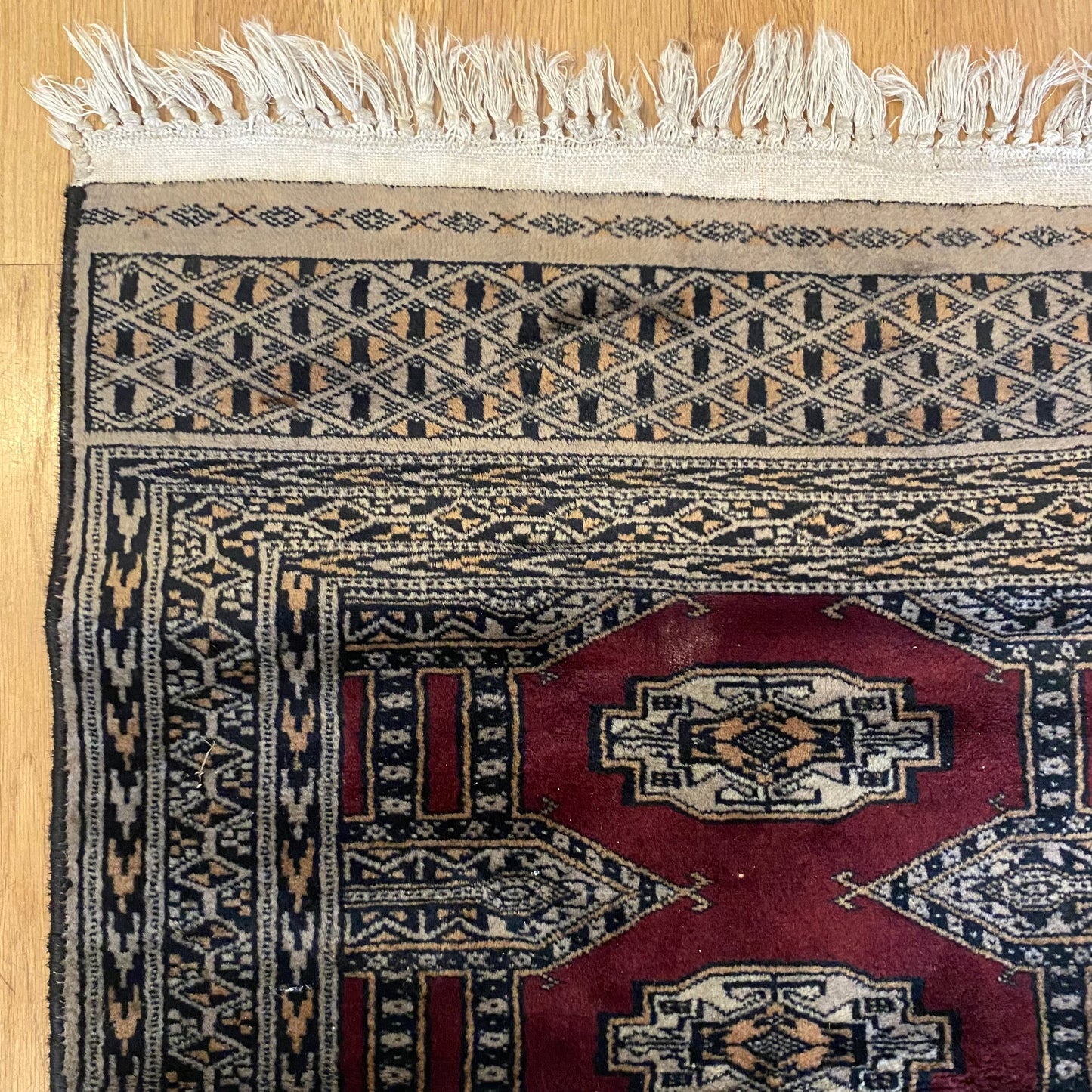 Vintage Rug, 2' 1 x 6' 6 Red