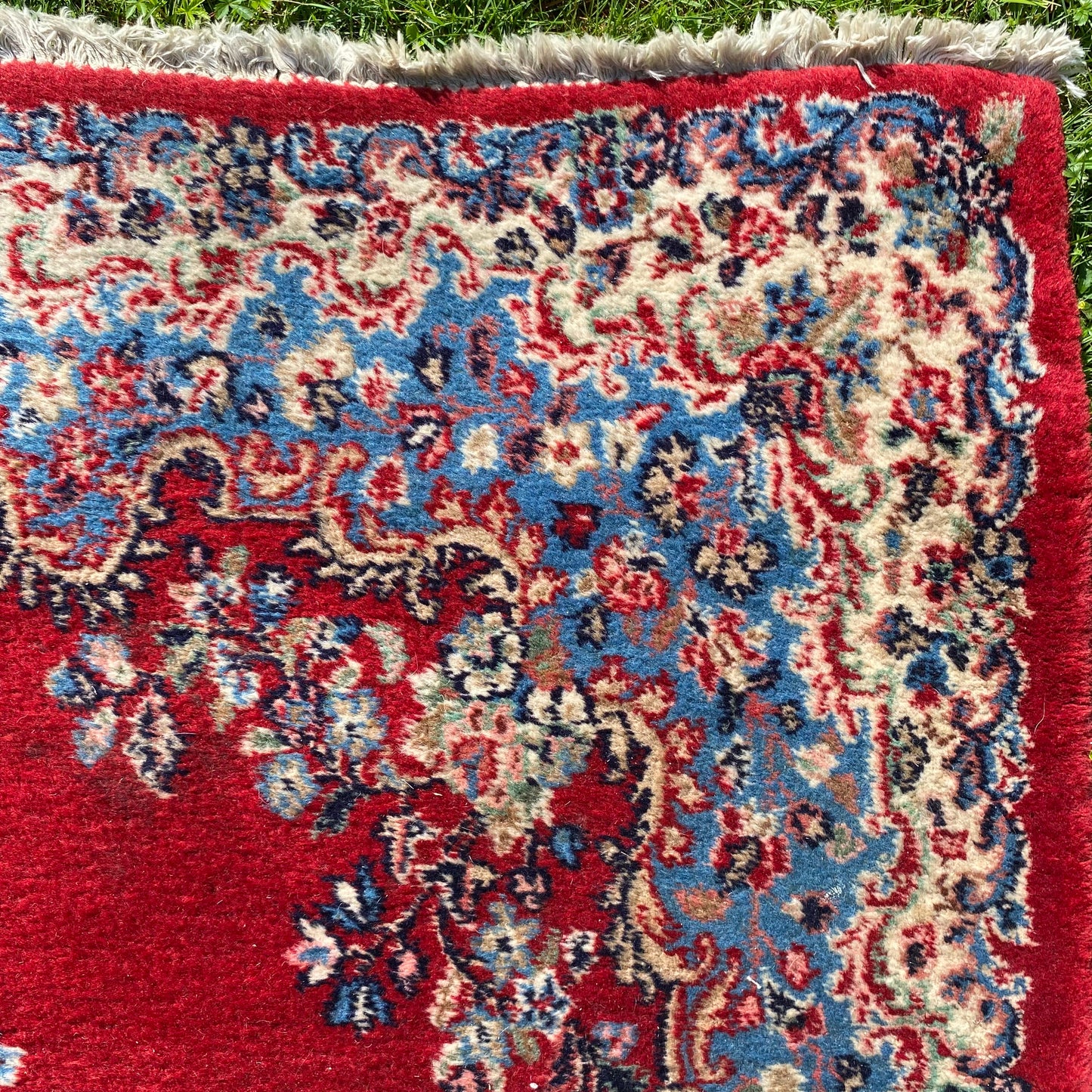 Vintage Rug, 5' 3 x 6' 2 Red