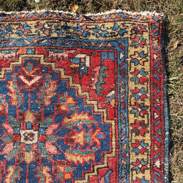 Vintage Rug, 2' 11 x 10' 10 Red Runner