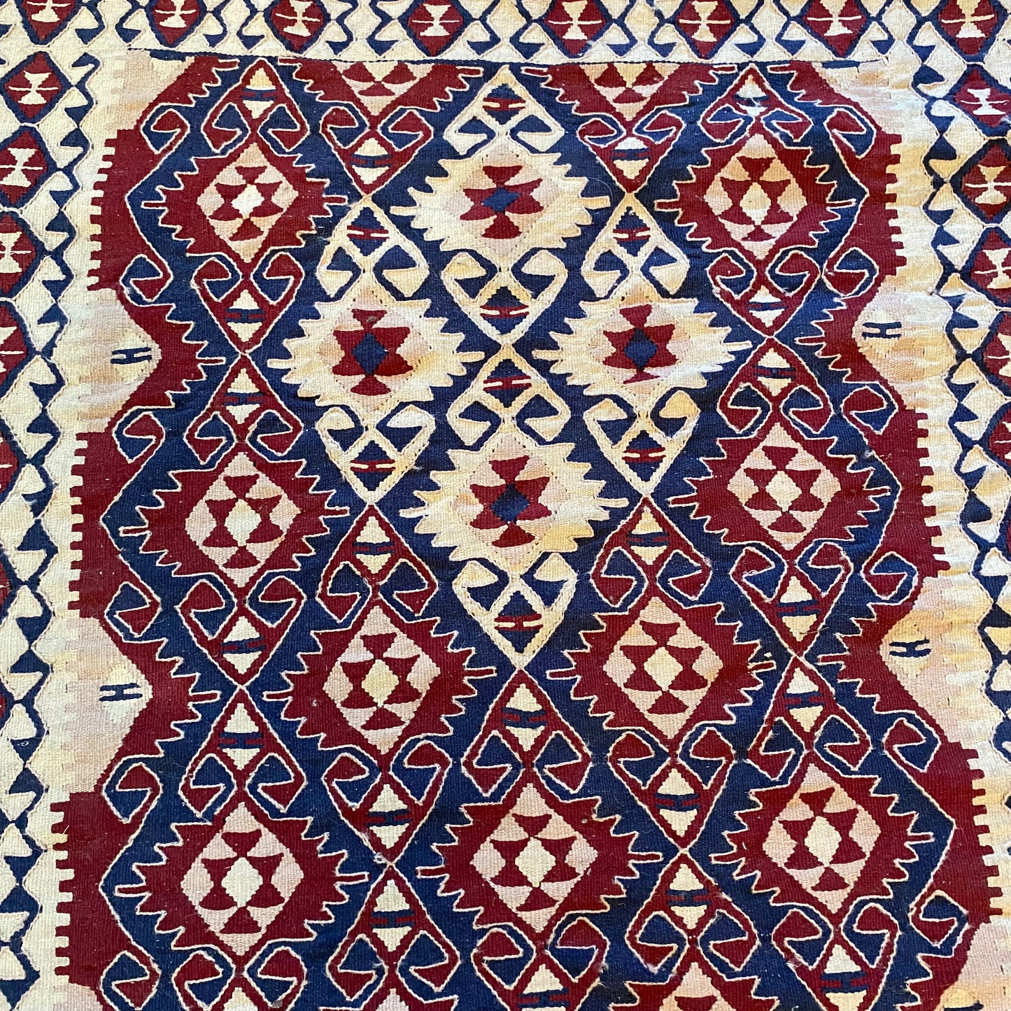 Vintage Rug, 3' 3 x 5' 3 Kilim