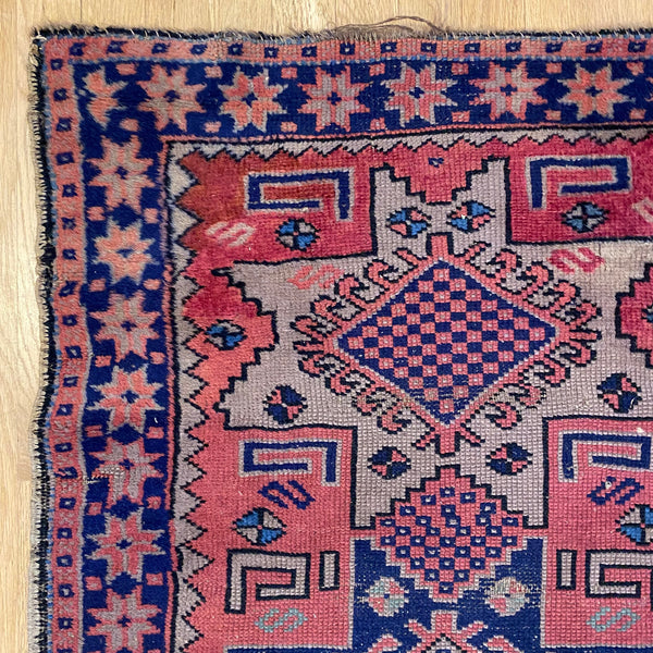 Vintage Rug, 2' 5 x 6' 10 Purple