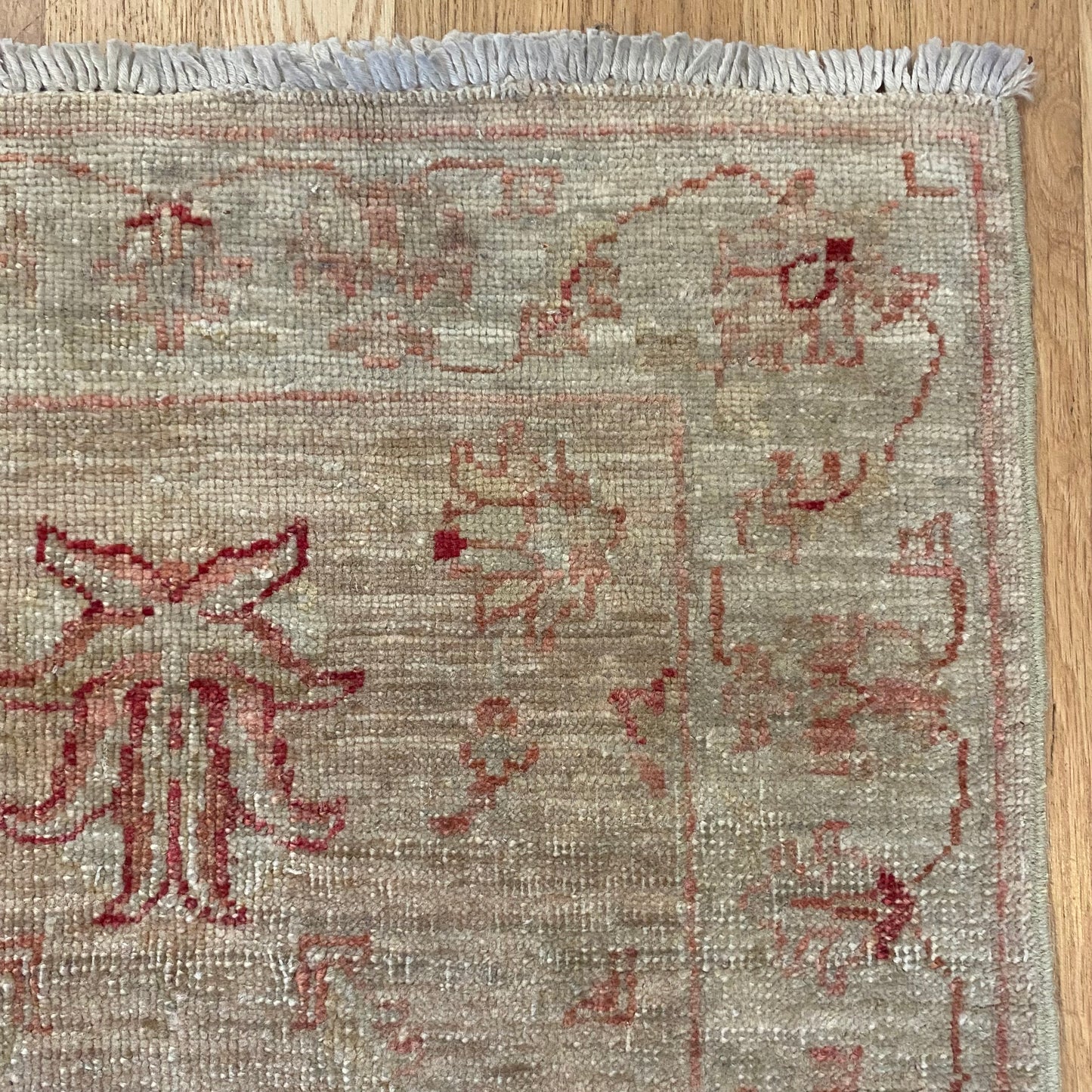 Vintage Rug, 1' 11 x 3' Beige