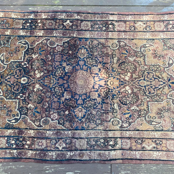 Vintage Rug, 3' 1 x 4' 9 Grey